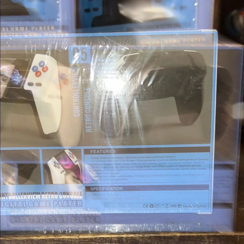 Retro Console P5 Handheld - Blue